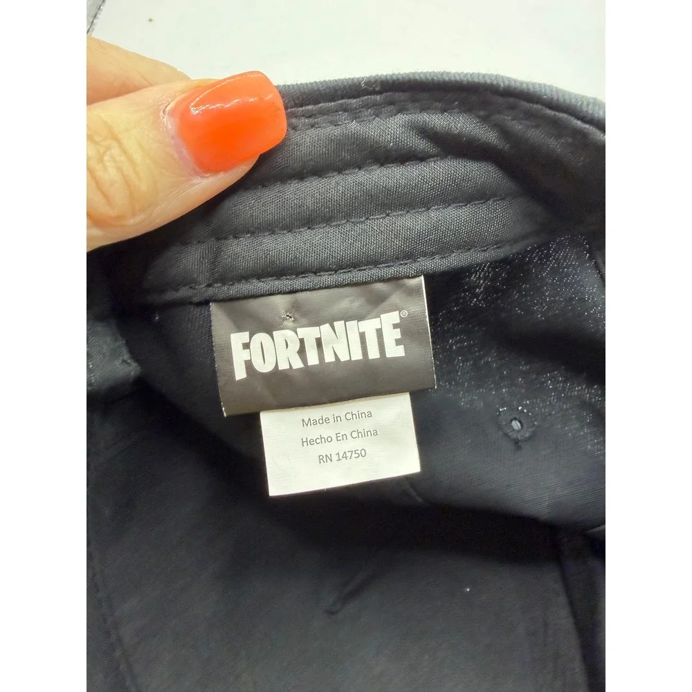 Fortnite‎ Peely Snapback Hat Mens Black Yellow Flat Brim Cap Epic Games RN14750